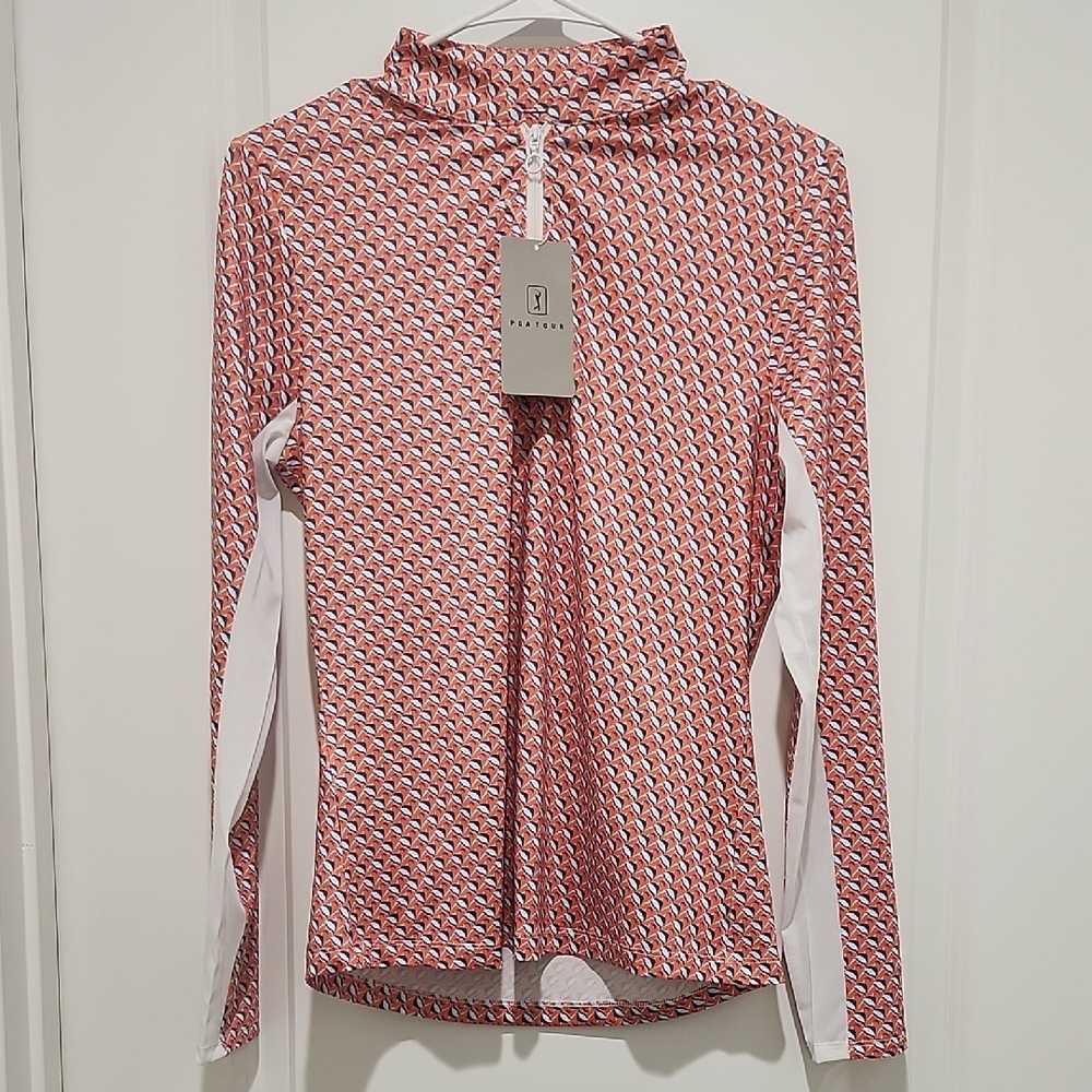 Stylish Red and White Women's Top